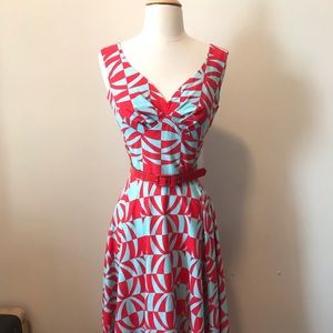 Bernie Dexter mod printed dress